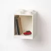 “room copenhagen” lentyna “Room Copenhagen LEGO Brick 4” balta 41141735 – prie sienos montuojama, su LEGO suderinama demonstravimo lentyna