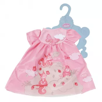 Baby Annabell suknelė rožinė 43cm lėlės suknelė