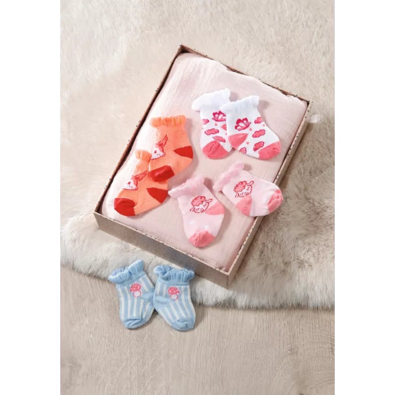 Baby Annabell lėlės kojinės, 3 metų Baby Annabell lėlės kojinės. Produkto tipas: Lėlės kojinės, Rekomenduojamas amžius (min.): 3 metai, Sulankstomas