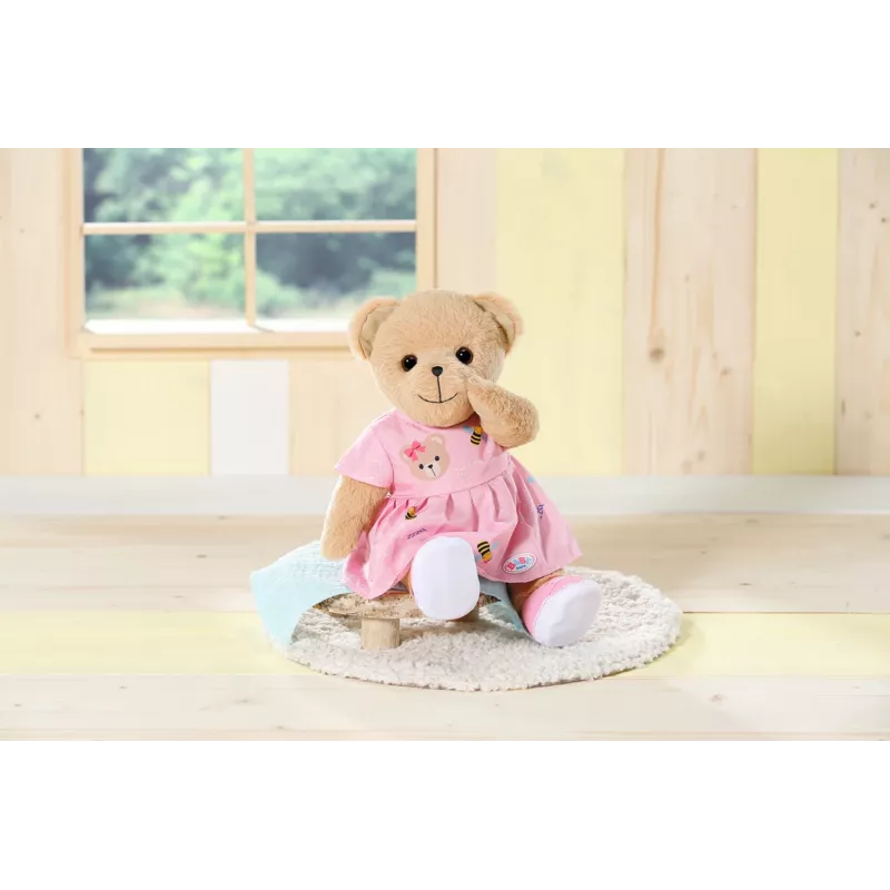 Lėlės suknelė BABY born Meškiuko aprangos komplektas Sulankstoma 1 m. 55 g
