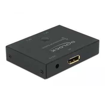 DELOCK DisplayPort 2 į 1 jungiklis - dvikryptis 8K 30Hz