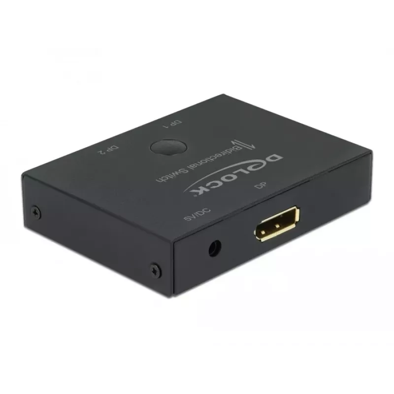 DELOCK DisplayPort 2 į 1 jungiklis - dvikryptis 8K 30Hz