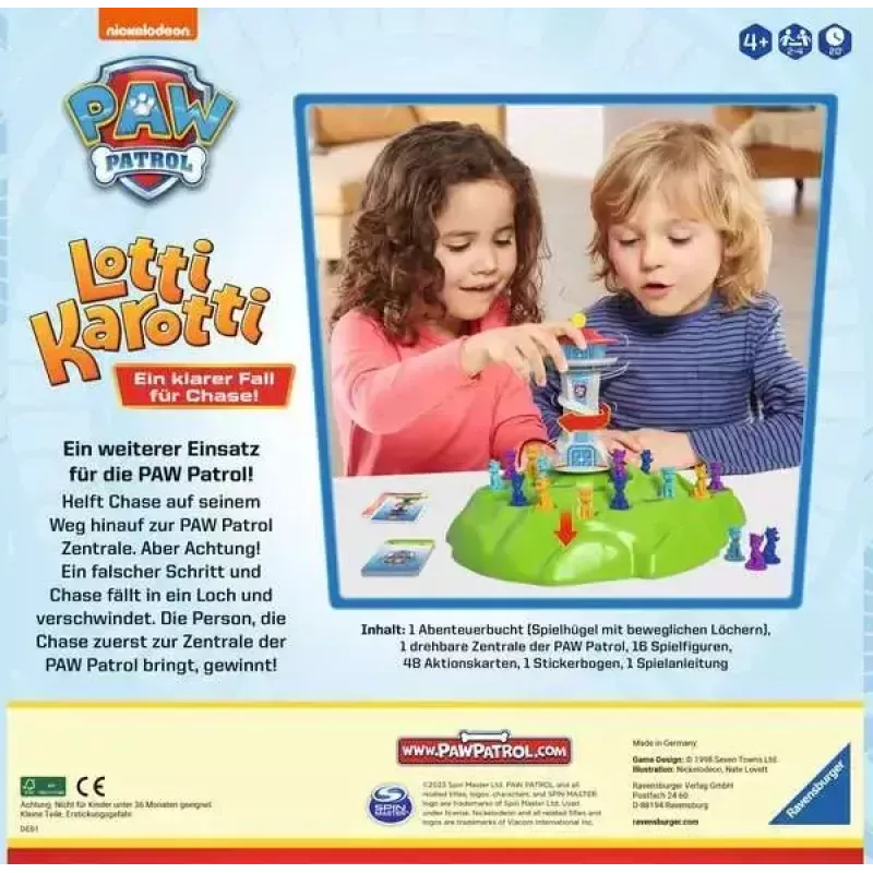 Stalo žaidimas Ravensburger 22372 Šeimos žaidimas 20 min 4 metai