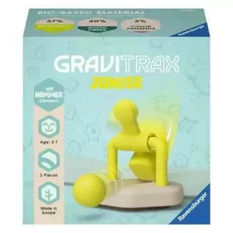 GraviTrax Junior elementas Hammer Ravensburger 27518 Geltonas 7 metai