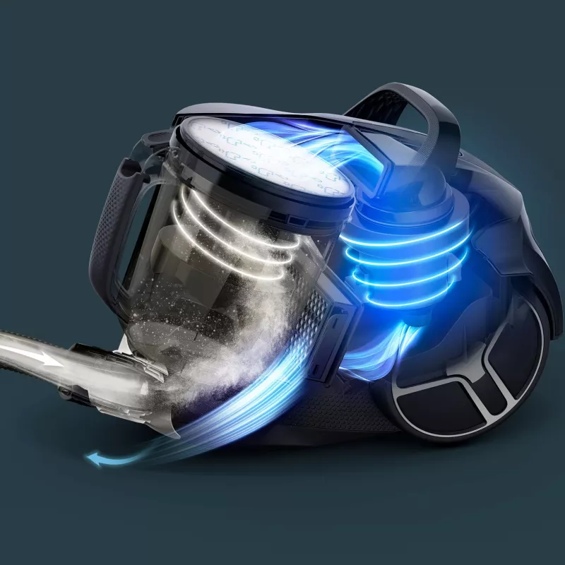 Rowenta Compact Power XXL RO4B50 2,5 L cilindrinis dulkių siurblys sausam valymui 900 W be maišelio