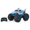 Monster Jam , Official Megalodon STORM visureigis radijo bangomis valdomas monstrų sunkvežimis, mastelis 1:15