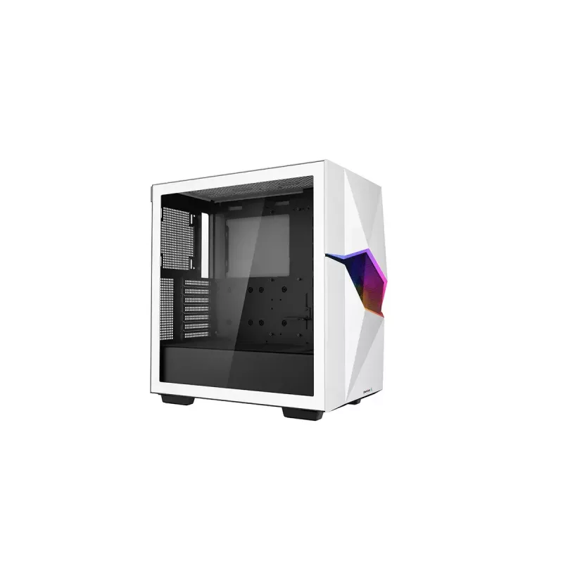 PC korpusas DeepCool CYCLOPS WH Midi Tower baltas