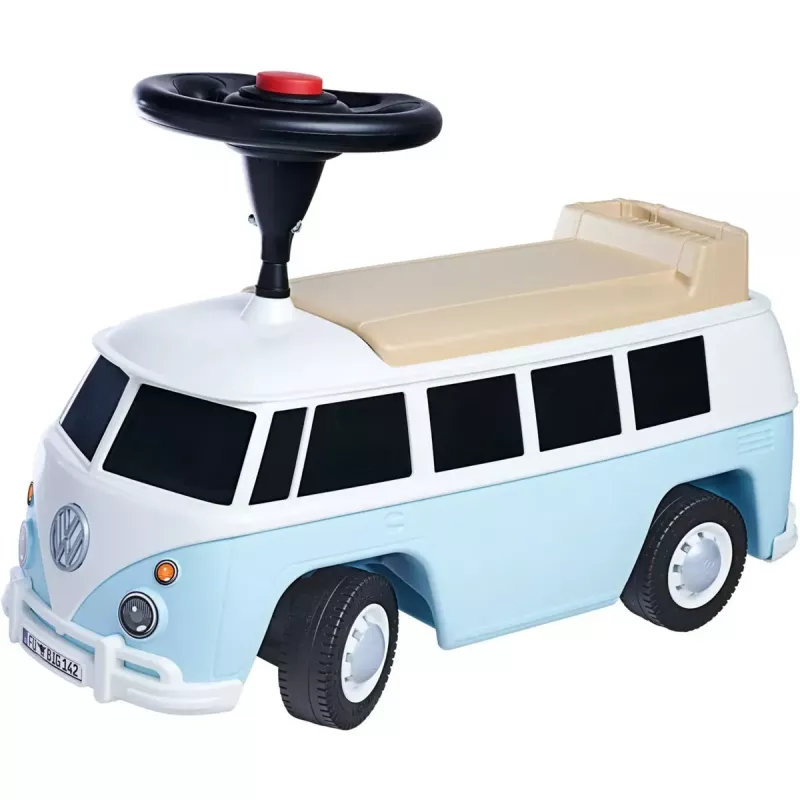 Vaikiška stumdoma transporto priemonė BIG Baby VW T1 mėlyna modelis 800055321, gamintojas BIG