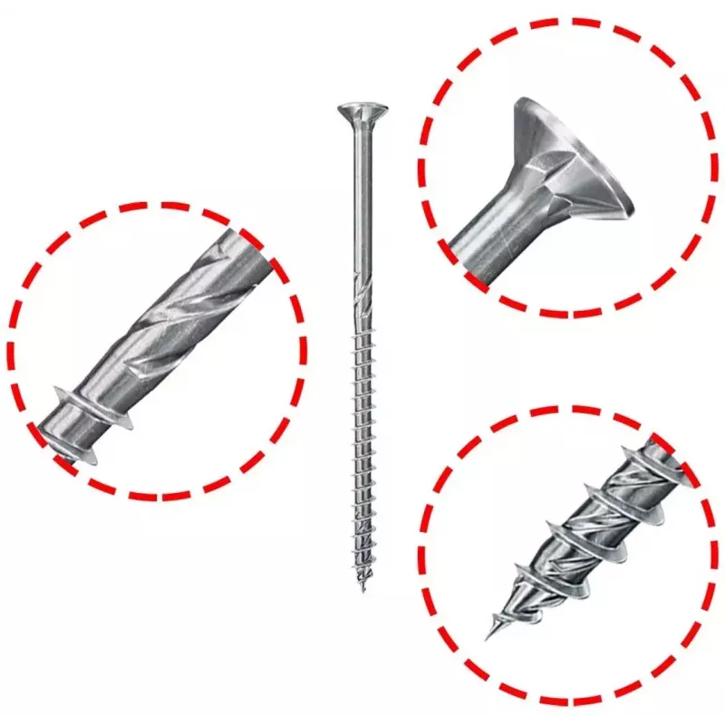 Sraigtas Fischer 670467 220 mm Nerūdijantis plienas 50 vnt.