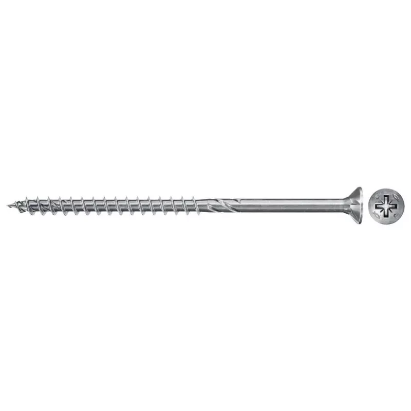 Sraigtas fischer duebel Power-Fast II FPF II CZP 5.0×60 mm, metalas, 60 mm ilgis, 50 vnt.
