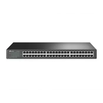 TP-Link 48 prievadų 10/100Mbps stovo montavimo tinklo komutatorius, nevaldomas, Fast Ethernet (10/100), stovo montavimas, 1U