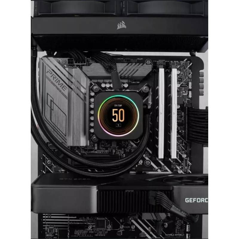 CORSAIR atmintinė 32GB (2x16GB) DDR5 DRAM 6400MT/s CL32 atminties rinkinys Vengeance - balta