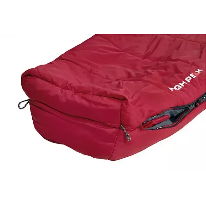 Muminis miegmaišis High Peak Hyperion 1M Nailonas Pilkas Raudonas 210 cm
