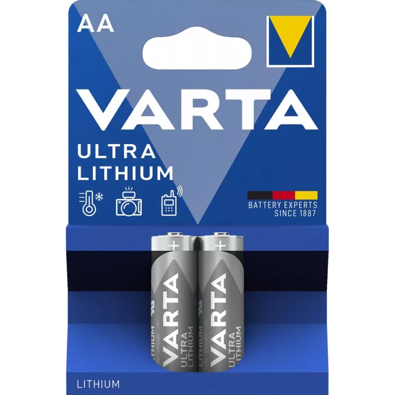 VARTA baterija vienkartinė Ultra ličio mikroelementinė Aa 1,5 V