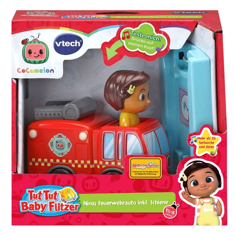 VTech 561304, gaisrinis automobilis, 1,5 m., AAA, įvairių spalvų