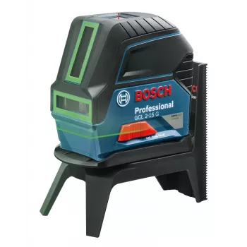 Bosch GCL 2-15 G linijinis / taškinis nivelyras 10 m 500-540 nm (< 10 mW)