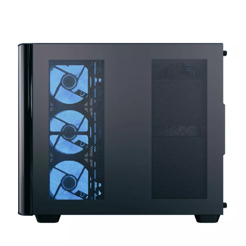 Aerocool P500C Midi Tower, juoda