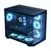 Aerocool P500C Midi Tower, juoda