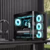 Aerocool P500C Midi Tower, juoda
