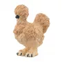 Figūra Schleich Silkie Chicken modelis 14891 — ūkio gyvūno figūrėlė, įvairiaspalvė, nuo 3 metų