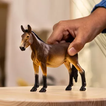 schleich FARM WORLD Mulas, 3 m., Ūkis, Ūkio gyvūnai / ūkio žaislai, Įvairiaspalvis