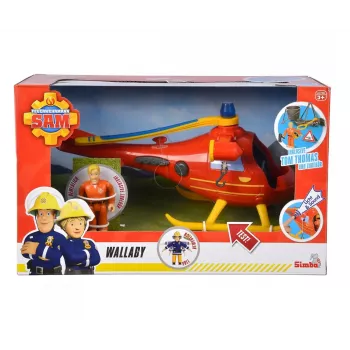 Simba Toys 109252510 sraigtasparnis Fireman Sam oranžinis 3+