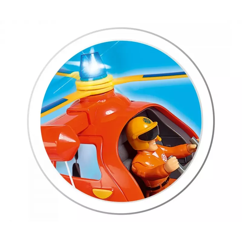 Simba Toys 109252510 sraigtasparnis Fireman Sam oranžinis 3+