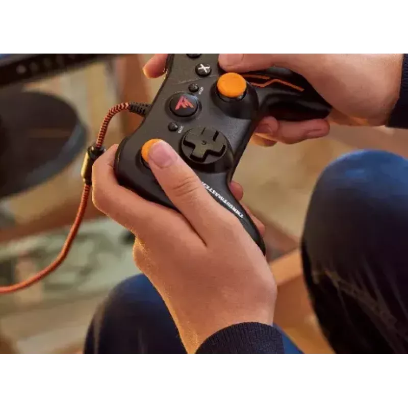 Thrustmaster GP XID PRO eSport edition juodas, oranžinis žaidimų pultelis analoginis / skaitmeninis PC