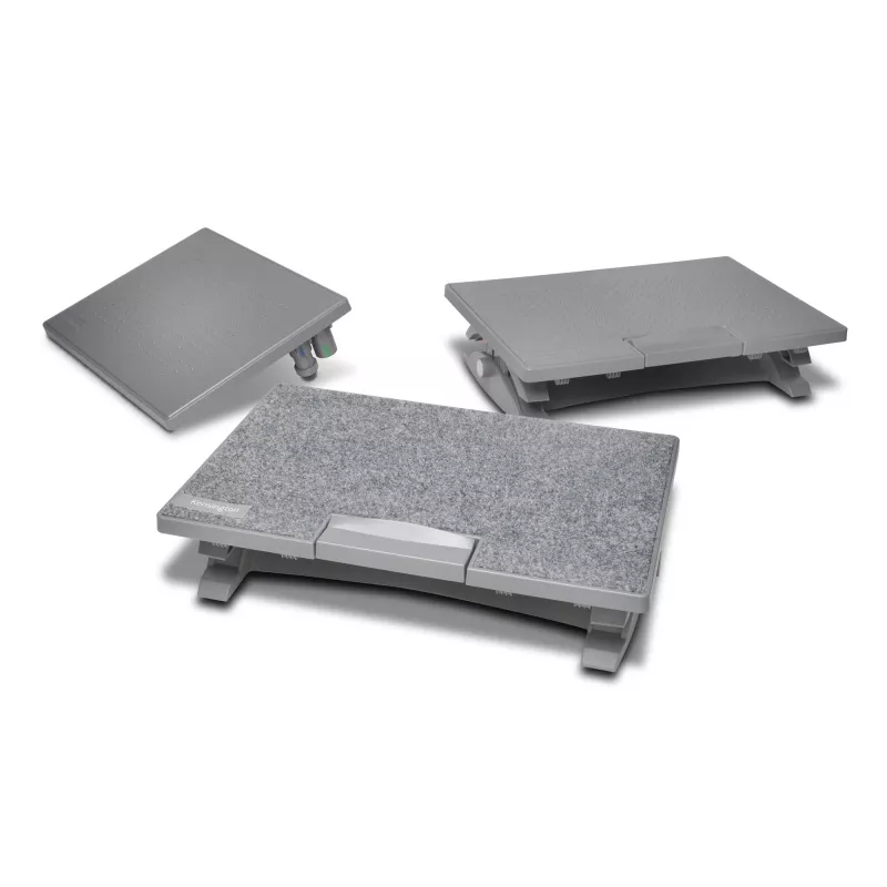 Kensington SmartFit SoleMate Pro Elite ergonominė kojų atrama, Pilka, 0 - 18°, 9 cm, 12 cm, 2.3 kg, 1 vnt.