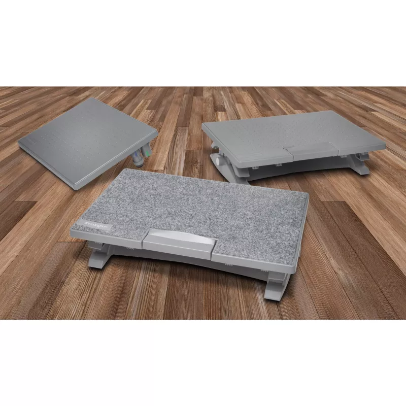 Kensington SmartFit SoleMate Pro Elite ergonominė kojų atrama, Pilka, 0 - 18°, 9 cm, 12 cm, 2.3 kg, 1 vnt.