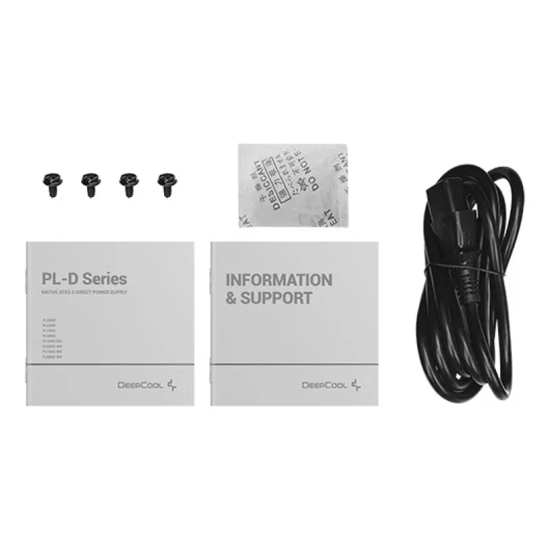 DEEPCOOL Pl800d maitinimo blokas 800 W 20+4 Pin ATX - juodas