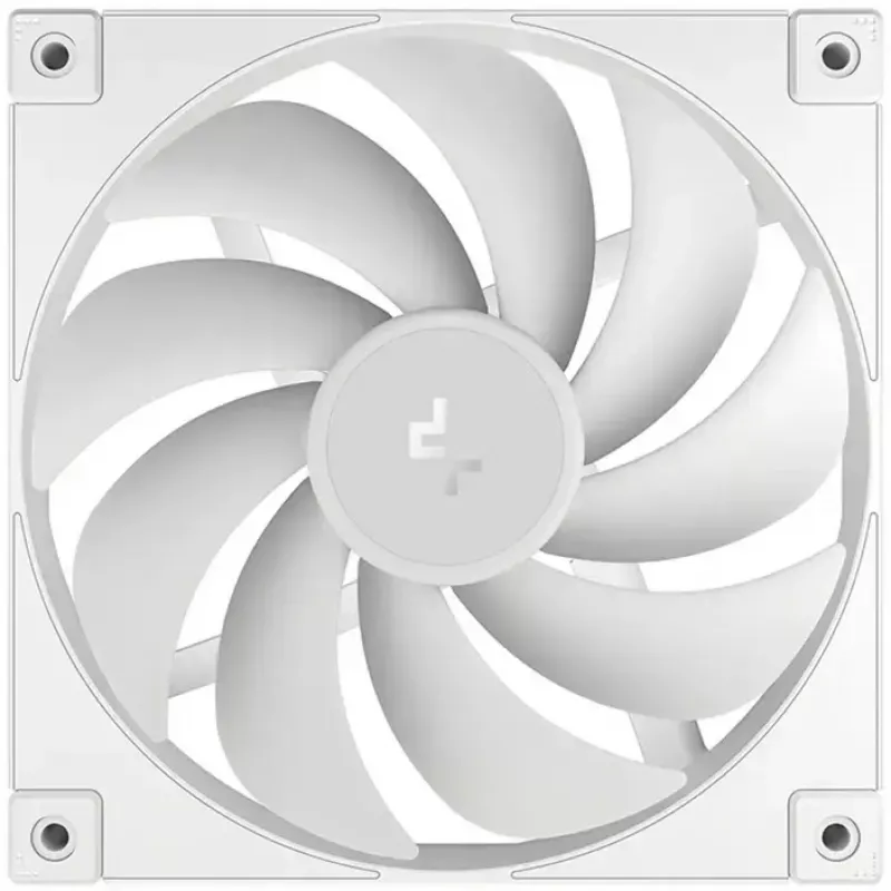 Aušinimo ventiliatorius DeepCool FD14 White 140mm 3in1 — 140 mm, baltas, 3-in-1 jungtis