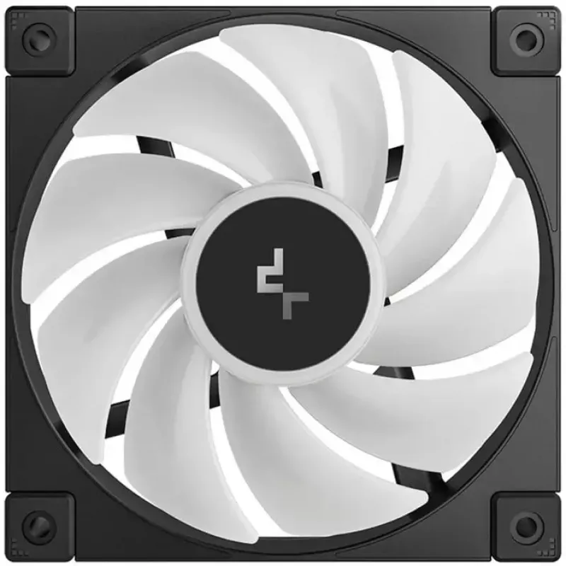 Korpuso ventiliatorius DeepCool FD12 ARGB 120 mm juodas 120x120x25