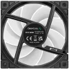 Korpuso ventiliatorius DeepCool FD12 ARGB 120 mm juodas 120x120x25