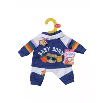 BABY born Sportinis kostiumėlis Tamsiai mėlynas 43cm Rūbeliai lėlei rinkinys