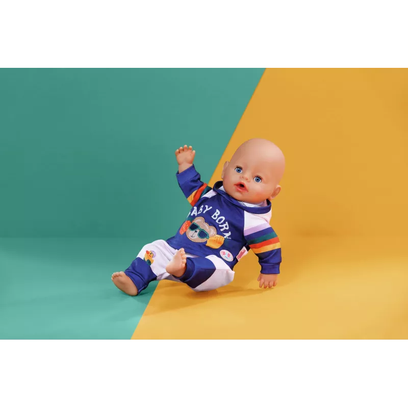 BABY born Sportinis kostiumėlis Tamsiai mėlynas 43cm Rūbeliai lėlei rinkinys