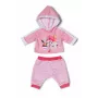 BABY born sportinis kostiumėlis rožinis 43 cm lėlės drabužėlių rinkinys