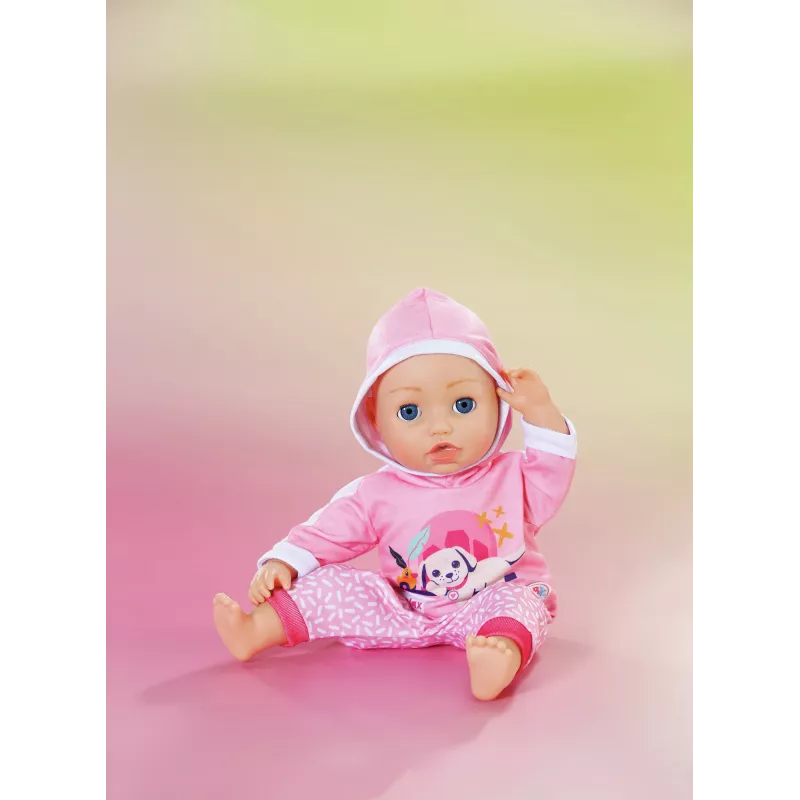 BABY born sportinis kostiumėlis rožinis 43 cm lėlės drabužėlių rinkinys