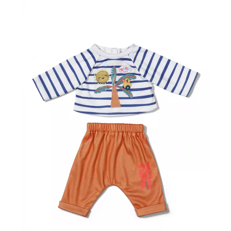 BABY born Outfit Palmtree 43cm lėlės drabužių rinkinys