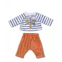 BABY born Outfit Palmtree 43cm lėlės drabužių rinkinys