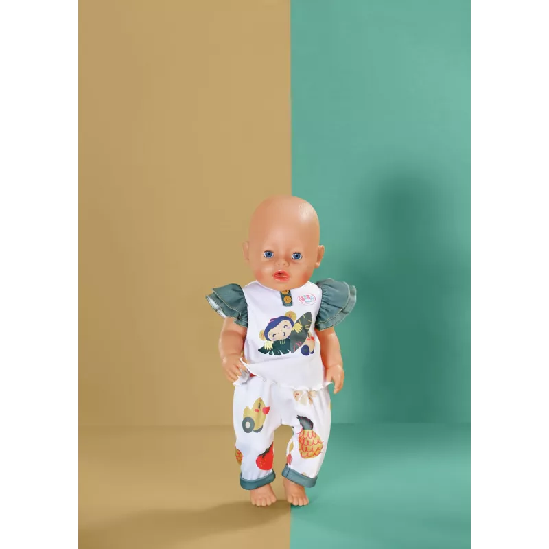 BABY born aprangos rinkinys Beždžionėlė 43 cm lėlei