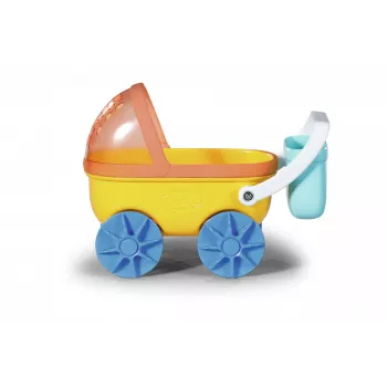 BABY born Splish Splash vežimėlis su lėle Ema maudynėms, įvairiaspalvis