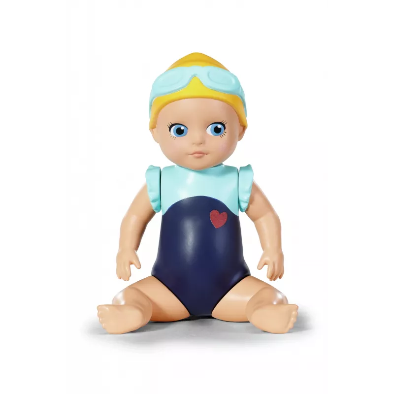 BABY born Splish Splash vežimėlis su lėle Ema maudynėms, įvairiaspalvis