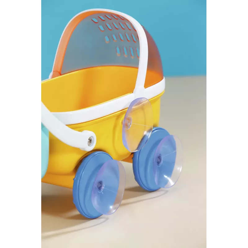 BABY born Splish Splash vežimėlis su lėle Ema maudynėms, įvairiaspalvis