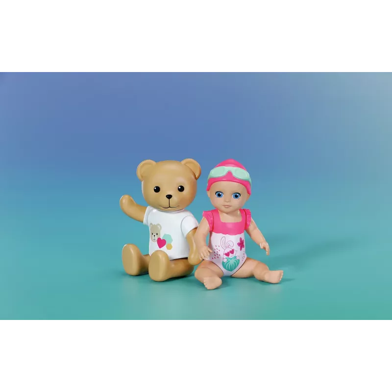 BABY born Splish Splash meškiukas Maudymosi gyvūnėlis Įvairiaspalvis