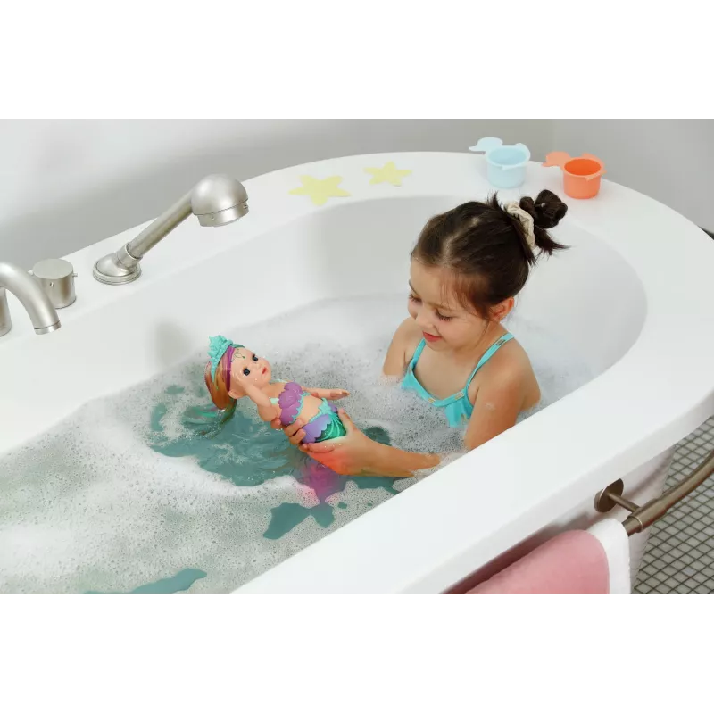 Lėlė zapf creation BABY born undinė modelis 837368 – maudoma kūdikio lėlė su undinės uodega