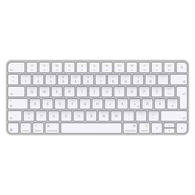 APPLE Magic klaviatūra balta (USB-C) – QWERTZ vokiečių k.