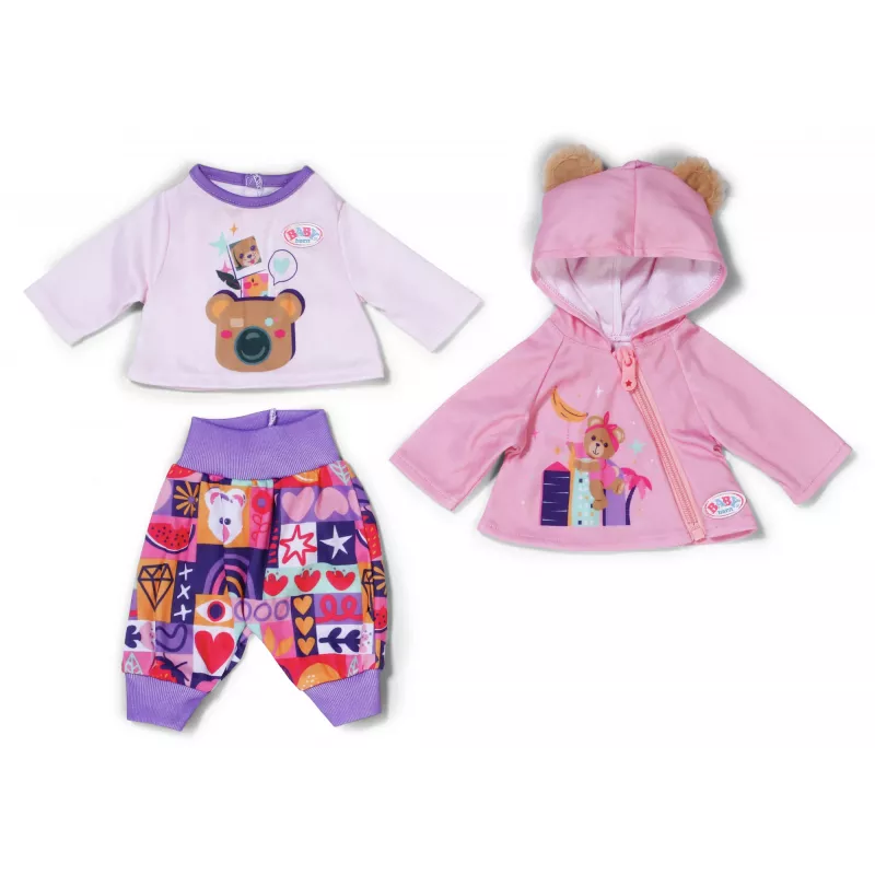 BABY born Newborn Outfit 43cm lėlių drabužių rinkinys