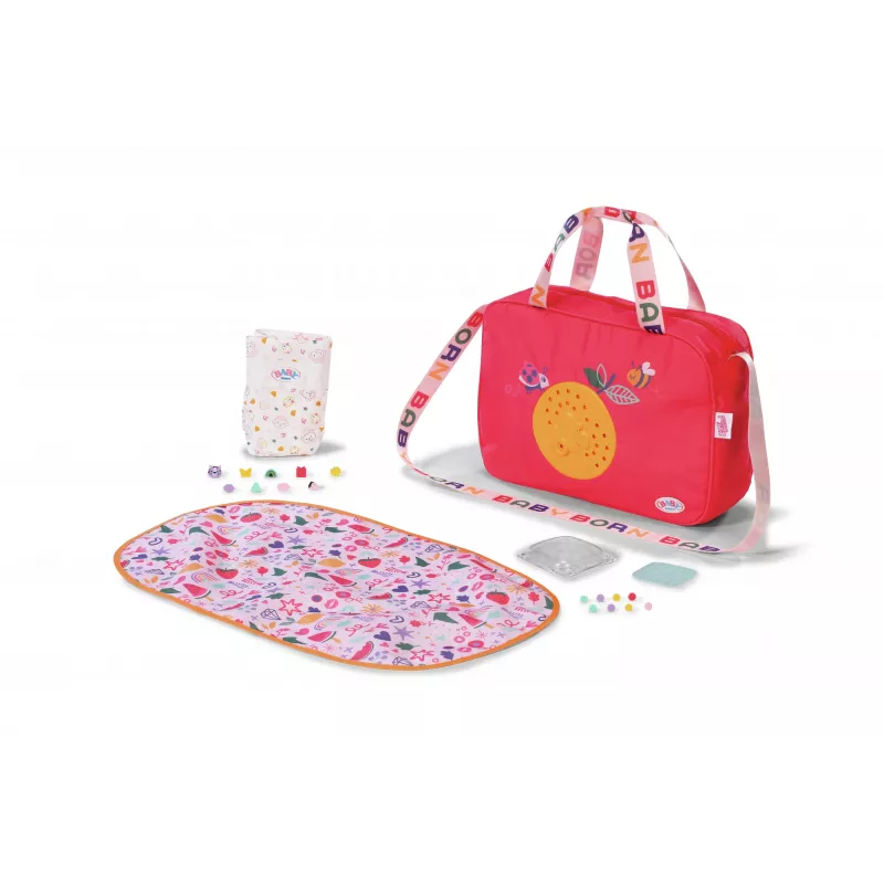 BABY born Changing Bag Pinplay lėlių sauskelnių krepšys