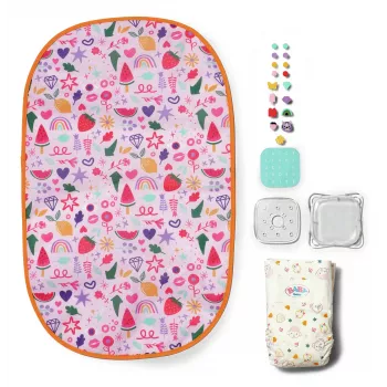 BABY born Changing Bag Pinplay lėlių sauskelnių krepšys